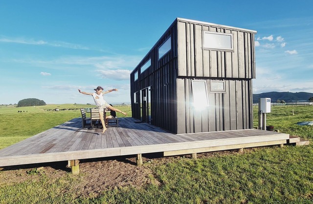 Pukehina Beach, Coastal Tiny house farm stay
