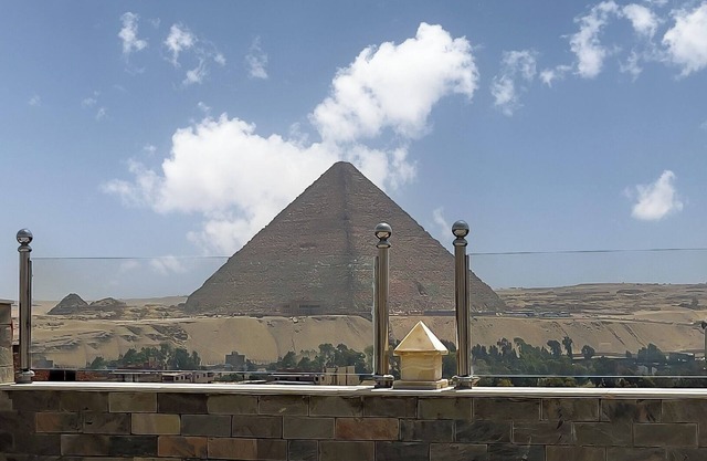pyramids tower view inn