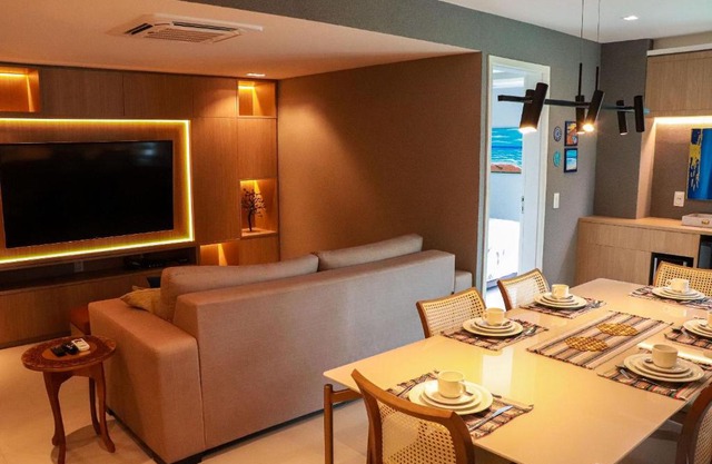 Qavi - Flat na Beira Mar Cotovelo #IMB355