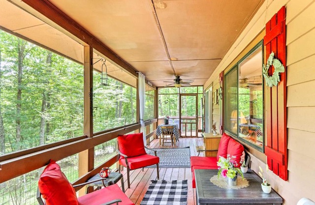 Quaint Murphy Cabin in Serene Wooded Setting!