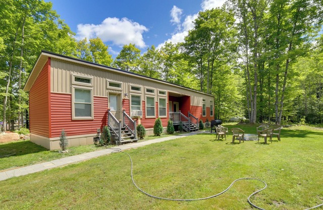 Quiet 5-Acre Escape in Iron Mountain w/ Fire Pit!