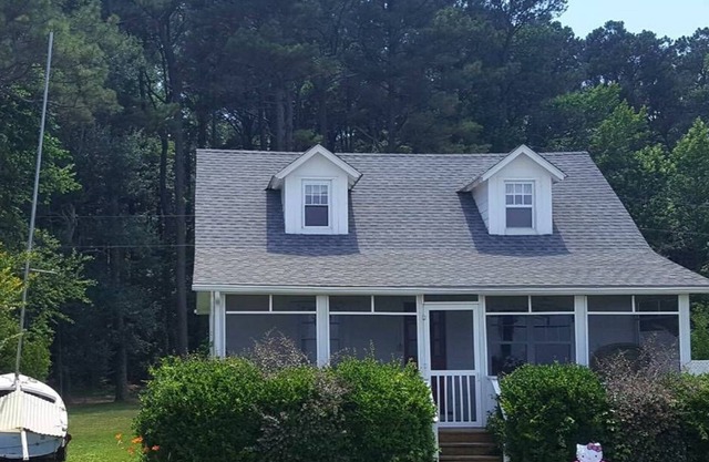 Cottage novedad en Playa de arena blanca de la Bahía de Chesapeake