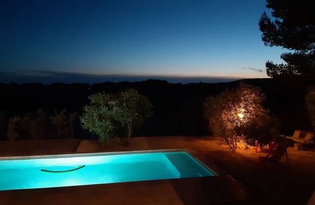 Quiet villa overlooking the Provencal countryside, sauna / pool Aix en Provence
