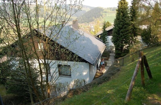 Casa de vacaciones tranquila y espaciosa cerca de Willingen con hermosas vistas