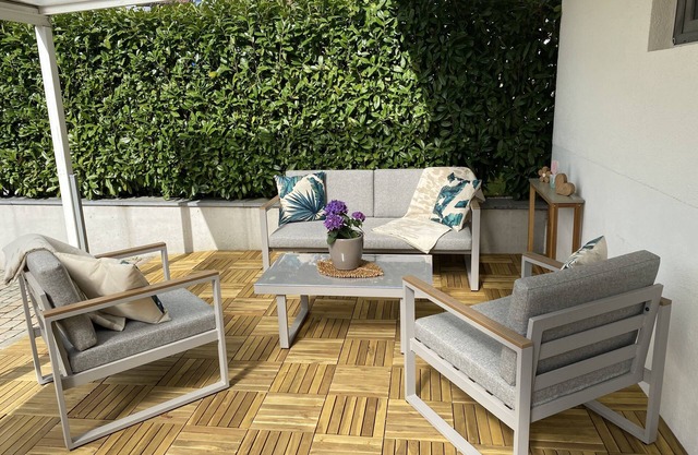 Quietly located apartment, which invites you to relax.