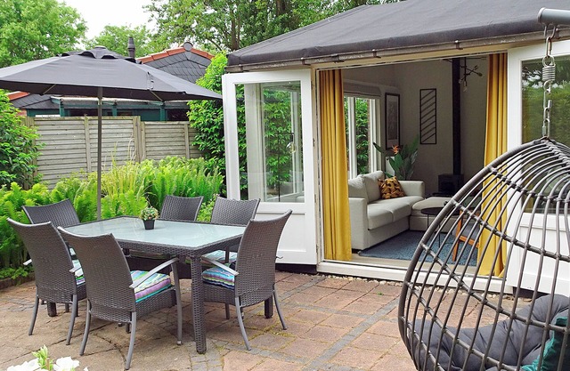 Quietly located house with outdoor sauna