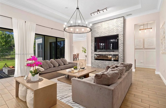 Quite golf community in luxury estate home