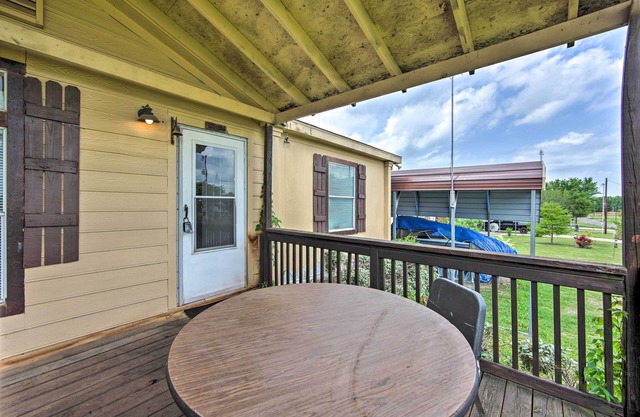 Quitman Home w/ Covered Deck + Lake Access!