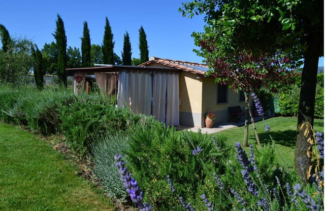 Romántica casa de vacaciones con piscina ideal para parejas.