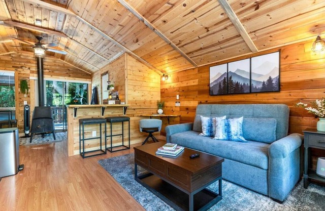R&R Creekside Cabin -Hot Tub, AC, near Mt Rainier! Ashford, WA