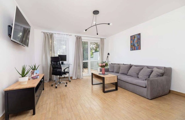 Raciborska 15D | Remote Work Apartment | Balcony