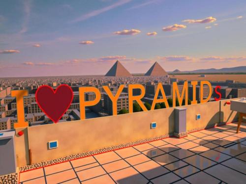 RAFiF PYRAMiDS & SPHINX HOTEL all apartments are pyramids view
