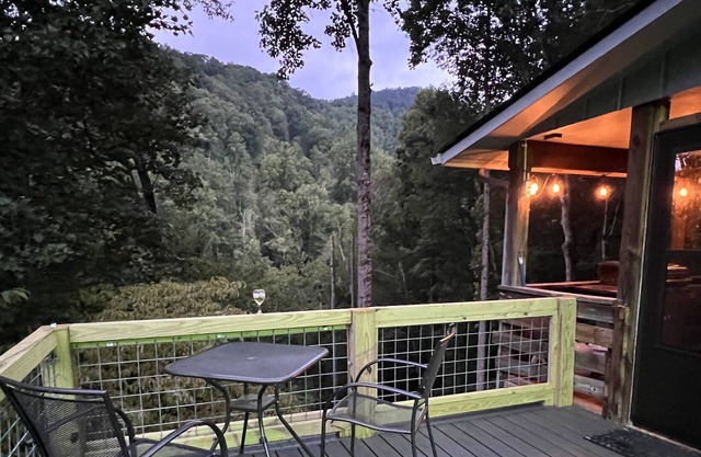Raging Creek Retreat - Mountain Views, Hot Tub, and Pets!