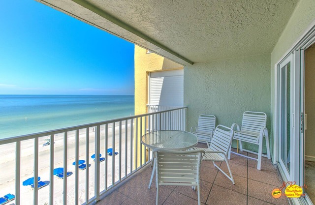 Ram Sea 406 is a Silver Tier 2-bedroom 2 bath Gulf Front Condo on 4th Floor