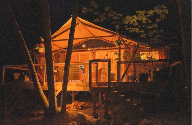 Rapids Luxury Canvas on Deer Lake