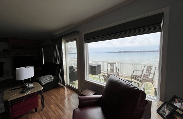 Rare Find - Burt Lake home with sunset views