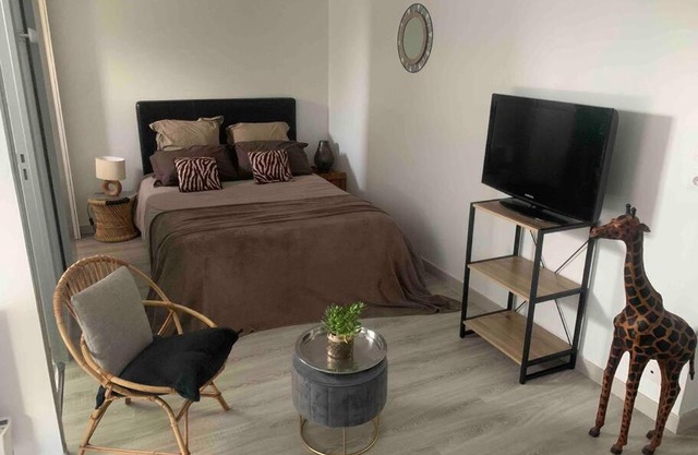 Ravissant studio en bord de mer
