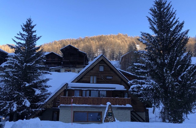 RDC Chalet facing the ski slopes, cross-country skiing, private parking l