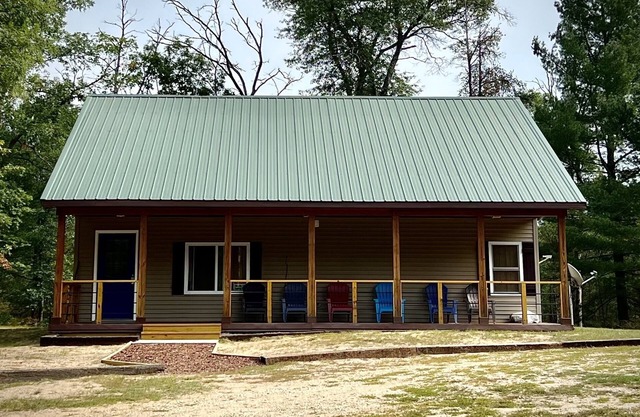 HERMOSA NUEVO CIERRE CABINA DE LAGO DEL LOBO, CLUB 37 y comienzo del sendero