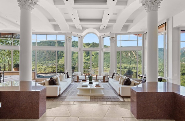 Red Mountain Estate with Breathtaking Views and Indoor Pool!