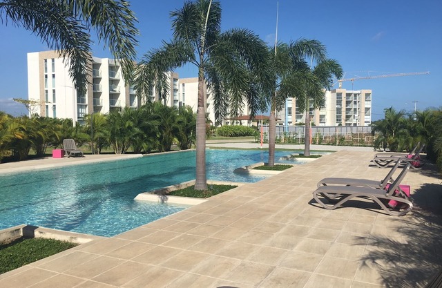 Refrescante y relajante condominio de playa
