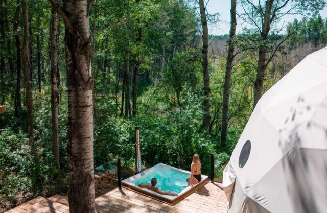 Refuge Bay Aer XL Dome - Luxury Off Grid Escape