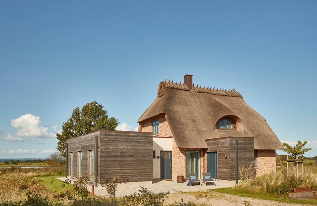 Regenbogen, das Atelierhaus Unter Reet für bis zu 8 Personen, Direkter Seeblick
