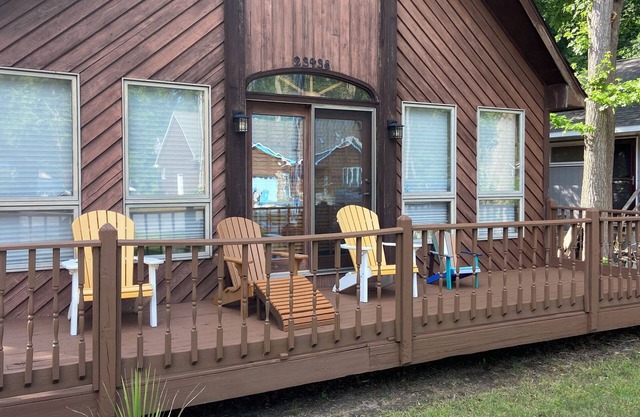 ¡RELAJARSE! Encantadora y sorprendentemente espaciosa cabaña A-frame en Rehoboth Bay