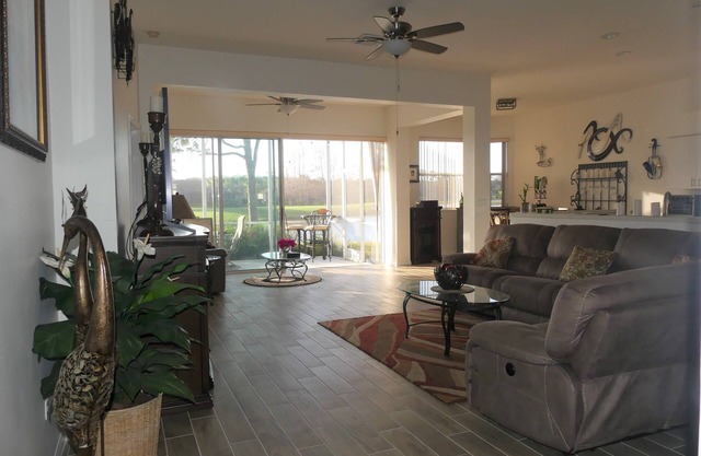 Relax on your lanai after a round of golf and enjoy our beautiful SWFL sunsets!