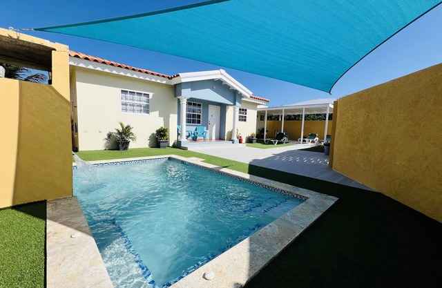 Relax with the whole family at this peaceful place to stay.