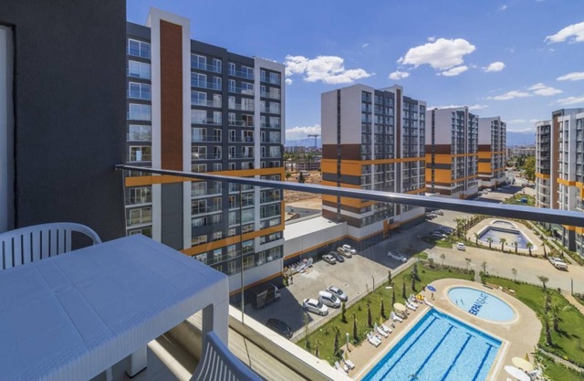 Remarkable Flat with Shared Pool in Kepez