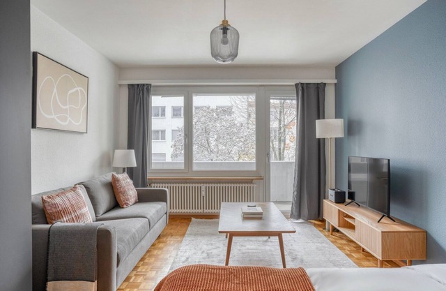 Remarkable Gundeldingen 1BR w/ Storage, nr Train Station, by Blueground