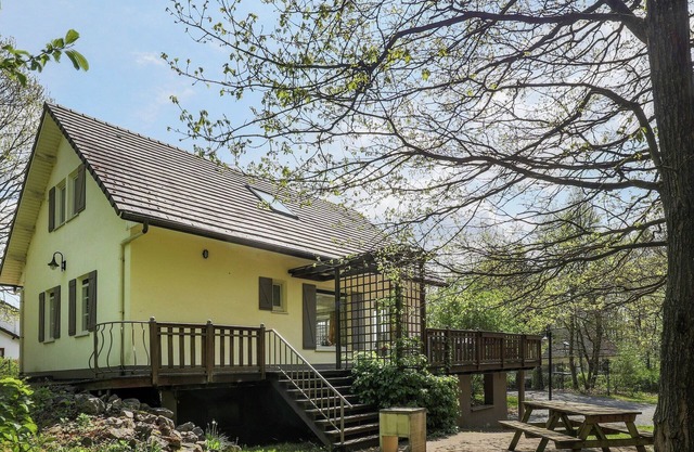 Villa Rendeux con jardín