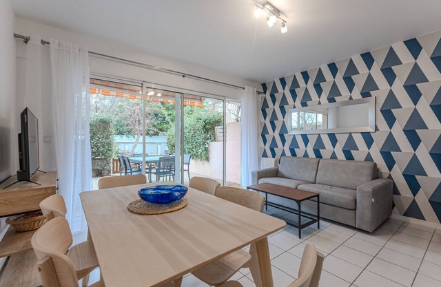 Apartamento renovado para 4, terraza, cerca del centro, Biscarrosse playa