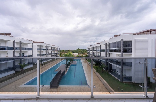 Residence w Balcony and Pool in Antalya