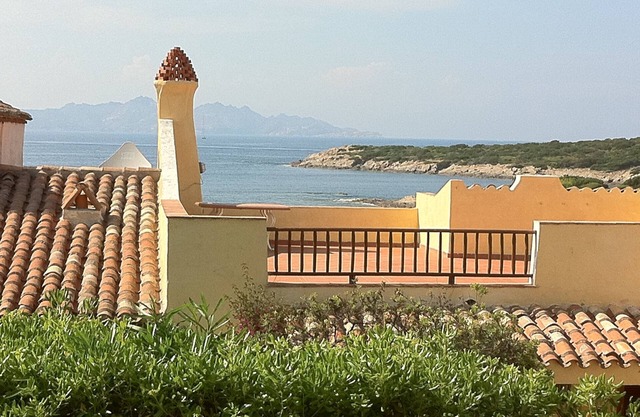 casa residencial con vista al mar en la isla de Caprera