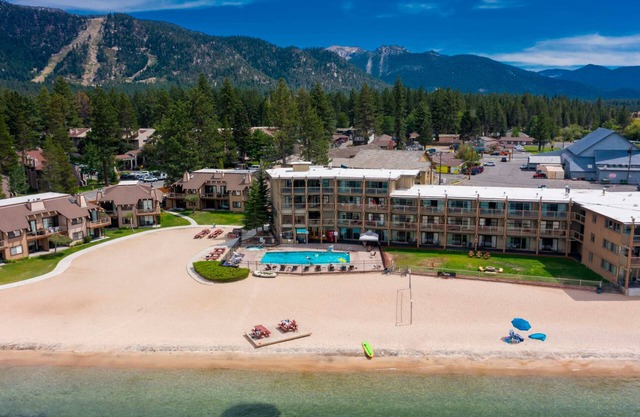 Resort Retreat with a Private Beach: Lodge Rooms,