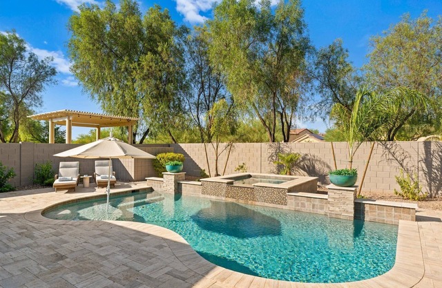Resort-Style Pool & Hot Tub Clean, Bright Luxury