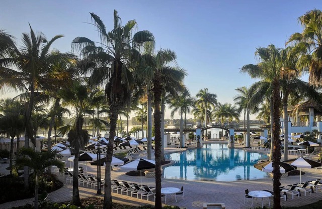 Resort View King Room at PGA National Resort - Sports Courts and Pools