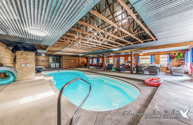 Retreat Ruidoso 7 building complex w/ Private INDOOR Pool & Pet Friendly