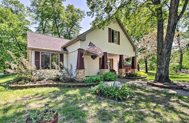 Retreat w/ Lake Access & Private Boat Dock!