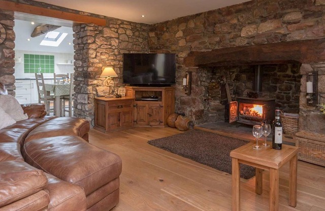 Rural-De Lujo-Baño Privado-Vista a la Montana-Rhiwddu Farmhouse