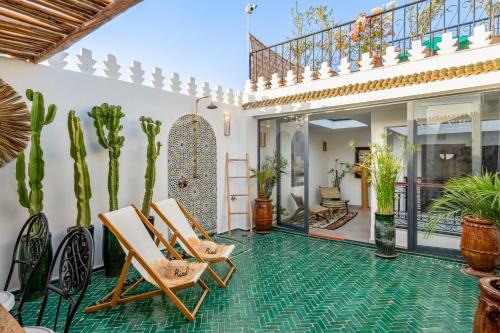 Riad privatisé terrasses et matin gourmand