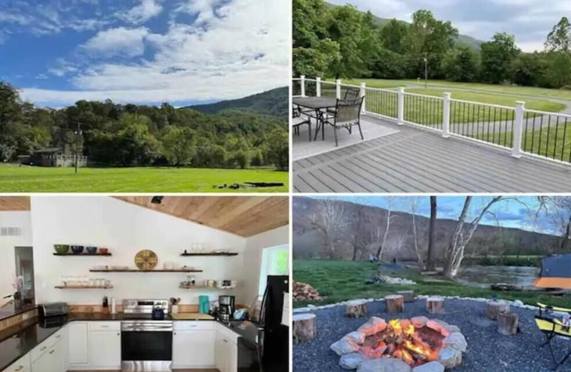 River Retreat w/ Kayaks, Firepits, Stars, No clean fee