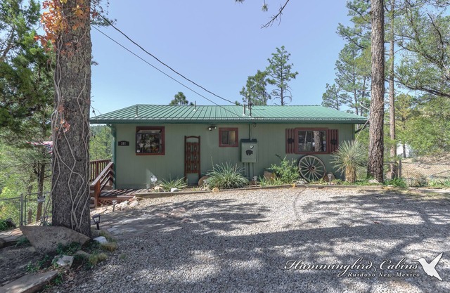 River Ridge Retreat: Cozy yet modern with private hot tub and amazing views. Dog friendly.