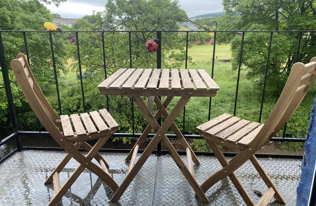 Riverbank Cottage Lake District, Double Balcony