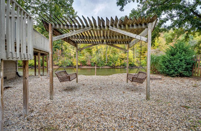Riverfront Brookston Retreat with Deck and River Tubes