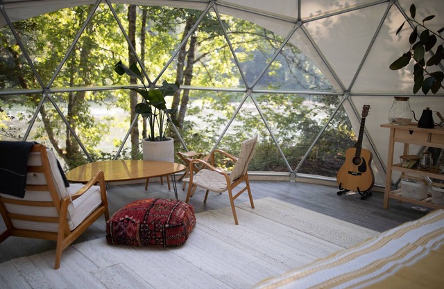 Riverfront Dome Escape w/ Sauna