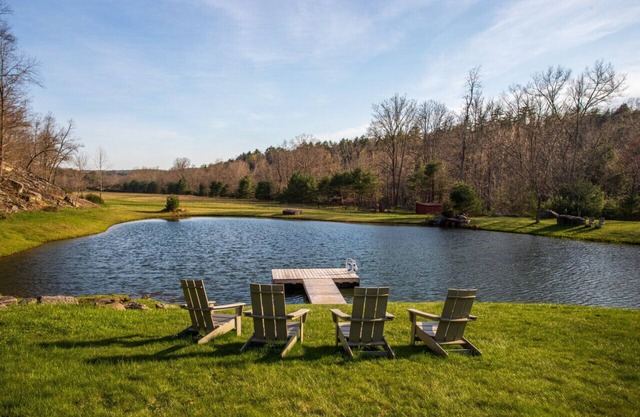 Riverfront Estate w/ Swimming Pond & Hiking Trails
