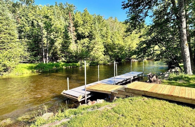 Riverfront Haven with Hot Tub and Dock